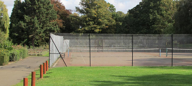 Abington Park, a stunning place to play tennis