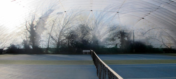 Inside the Excel Tennis bubble, Royal Victoria Park