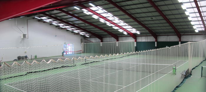 Brilliant indoor courts