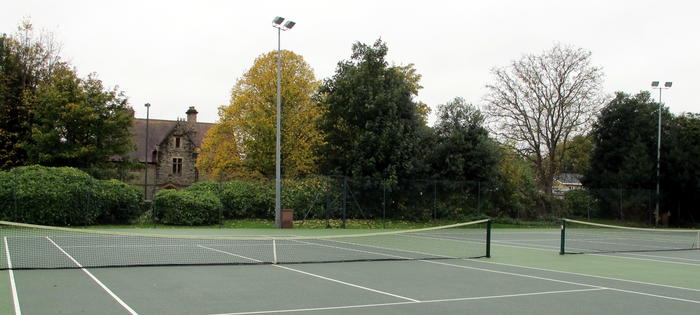 The courts in St Michaels Park